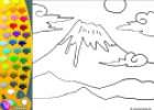 ¡A Colorear!: Monte Fuji | Recurso educativo 27516