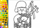 ¡A Colorear!: Oso gaitero | Recurso educativo 29258