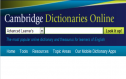 Cambridge dictionary online | Recurso educativo 31944