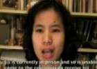 Zeng Jinyan video message on Sakharov Prize 2008 | Recurso educativo 3928