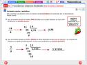 Fracciones y números decimales. De fracción a decimal | Recurso educativo 601