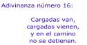 Usa el coco y adivina: cargadas van | Recurso educativo 6148