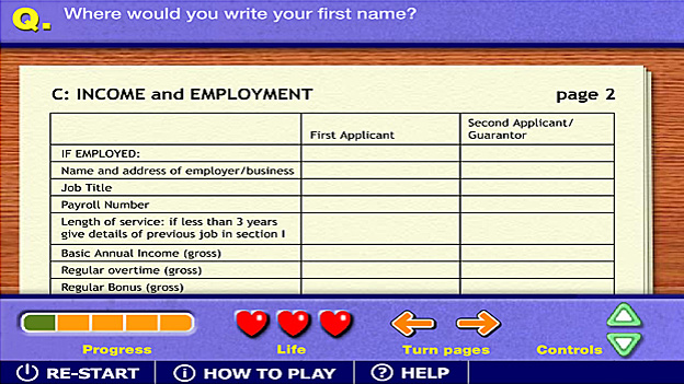 Filling in a form | Recurso educativo 64490