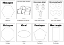 Shapes colouring pages | Recurso educativo 70302