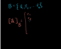 Change of basis matrix | Recurso educativo 72564