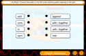 Prefixes matching game | Recurso educativo 72774