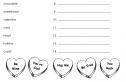 Alphabetizing Valentine's words | Recurso educativo 77028