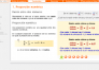 Proporción numérica. Razón entre dos números. Proporción numérica | Recurso educativo 71027