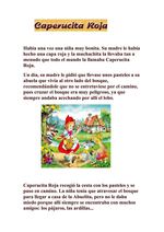 LA CAPERUSITA ROJA | Recurso educativo 92082