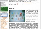 TRABAJAR LAS COMPETENCIAS EN EL AULA DE APOYO: PISANDO EL SUELO DE NUESTRO | Recurso educativo 95894