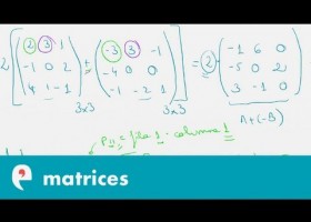 Operaciones con matrices (ejercicio) | Recurso educativo 109449