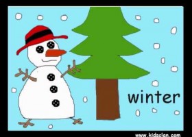 Seasons Flashcards. English Flashcards. KIDSCLAN.COM | Recurso educativo 111861