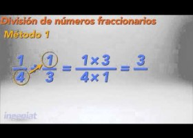 SEP MATE IS BII A2.4 Division de numeros fraccionarios | Recurso educativo 112878