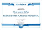 Curso de Manipulador de alimentos profesional | MasSaber | Recurso educativo 114174