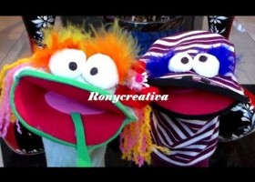 DIVERTIDOS TITERES DE TELA / FUNNY PUPPET | Recurso educativo 115627