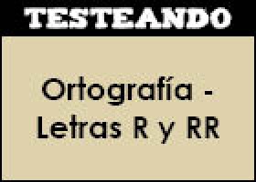 Ortografía - Letras R y RR | Recurso educativo 350723