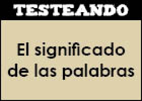 El significado de las palabras | Recurso educativo 47931