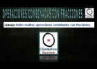 (Fracciones) - Operaciones Combinadas con Fracciones (810) | Recurso educativo 680195