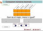 Comparem nombres decimals | Recurso educativo 684822