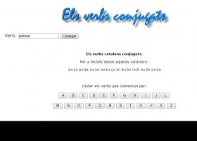 Els verbs catalans conjugats | Recurso educativo 686910