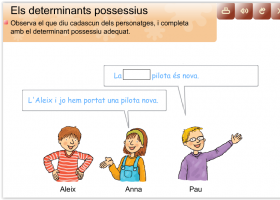 Els possessius | Recurso educativo 687556