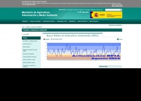 Banco Público de Indicadores Ambientales (BPIA) - Calidad y evaluación | Recurso educativo 723716