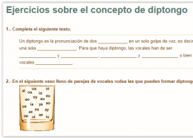 El diptongo | Recurso educativo 724267