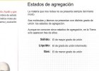 Estados de agregación | Recurso educativo 724442