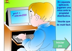 Propietat distributiva de la multiplicació | Recurso educativo 731329