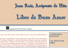 Literatura: Juan Ruiz, Arcipreste de Hita: Libro de Buen Amor | Recurso educativo 733435