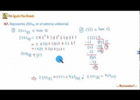 DESCOMPOSICION POLINOMICA Y CONVERSION DE SISTEMAS DE NUMERACION EJERCICIOS | Recurso educativo 741074