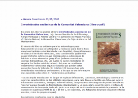 Invertebrats endèmics de la Comunitat Valenciana | Recurso educativo 741824