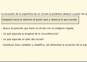 Área del círculo | Recurso educativo 742155