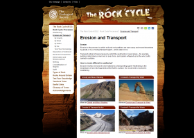 Geological Society - Erosion and Transport | Recurso educativo 744807