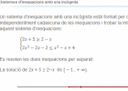 Sistemes d'inequacions amb una incògnita | Recurso educativo 745666