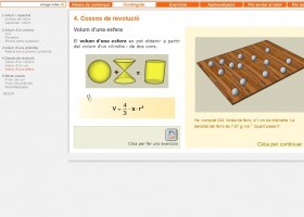 Volum d'una esfera | Recurso educativo 748704