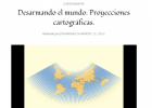 Projeccions cartogràfiques | Recurso educativo 750544