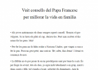 Consells del Papa Francesc en relació al matrimoni i la família | Recurso educativo 750780