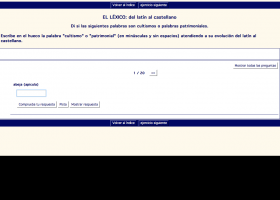 EL LÉXICO: del latín al castellano | Recurso educativo 751108