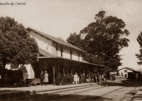 Primeira línea de ferrocarril en Galicia | Recurso educativo 753251