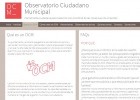 Observatorio Cidadán Municipal | Recurso educativo 753481