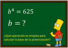 Matemática Adaptada: Radicación de números naturales | Recurso educativo 754220