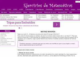 Matriz inversa | Recurso educativo 754325