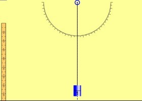 Simulación de un péndulo simpe - Pendulum Lab 2.03 | Recurso educativo 746779