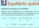 Equilibrios de solubilidad | Recurso educativo 759012