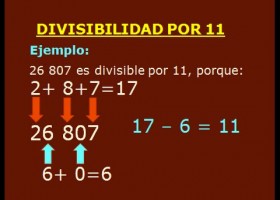 CRITERIOS DE DIVISIBILIDAD POR 2, 3, 4, 5, 6, 7, 8, 9, 10, 11, 100, 1000, ... | Recurso educativo 760928