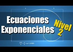 Ecuaciones Exponenciales - Ejercicios Resueltos - Nivel 2 | Recurso educativo 763470