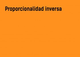 Proporcionalidad inversa | Recurso educativo 764895