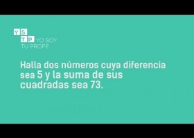 Problemas de ecuaciones de segundo grado II #matemáticas | Recurso educativo 769806