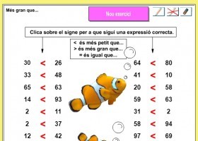 Comparació de nombres | Recurso educativo 771797